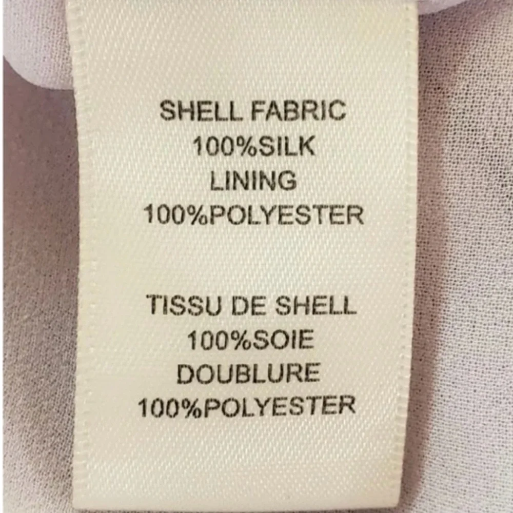 Rebecca Taylor Skirt Size 6 Multicolor Pure Silk  Back Zip Handkerchef Hem Flute - Picture 5 of 8